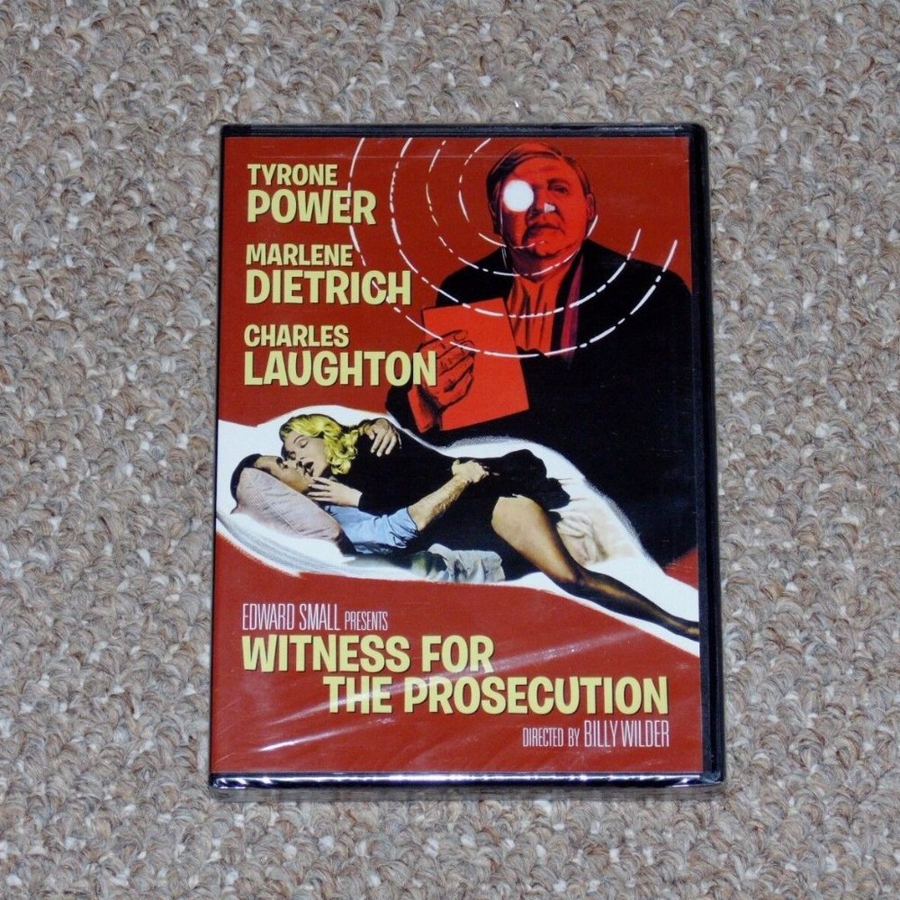Witness for the Prosecution DVD 2014 Kino Lorber Brand New Marlene Dietrich